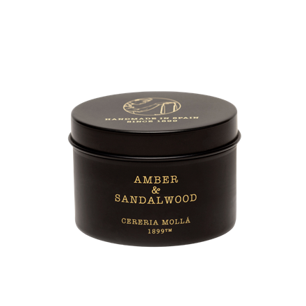 Amber & Sandalwood - Travel Tin Candle - 3.1 OZ TC5537